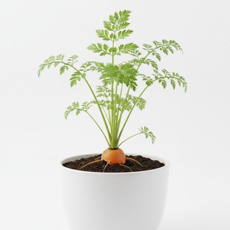 Carrot plant