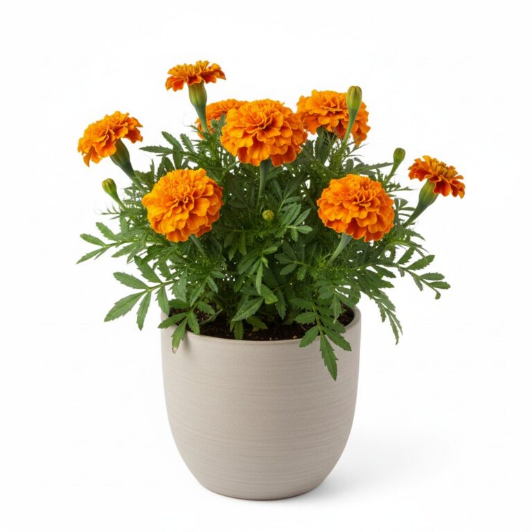 Marigold Tagetes plant