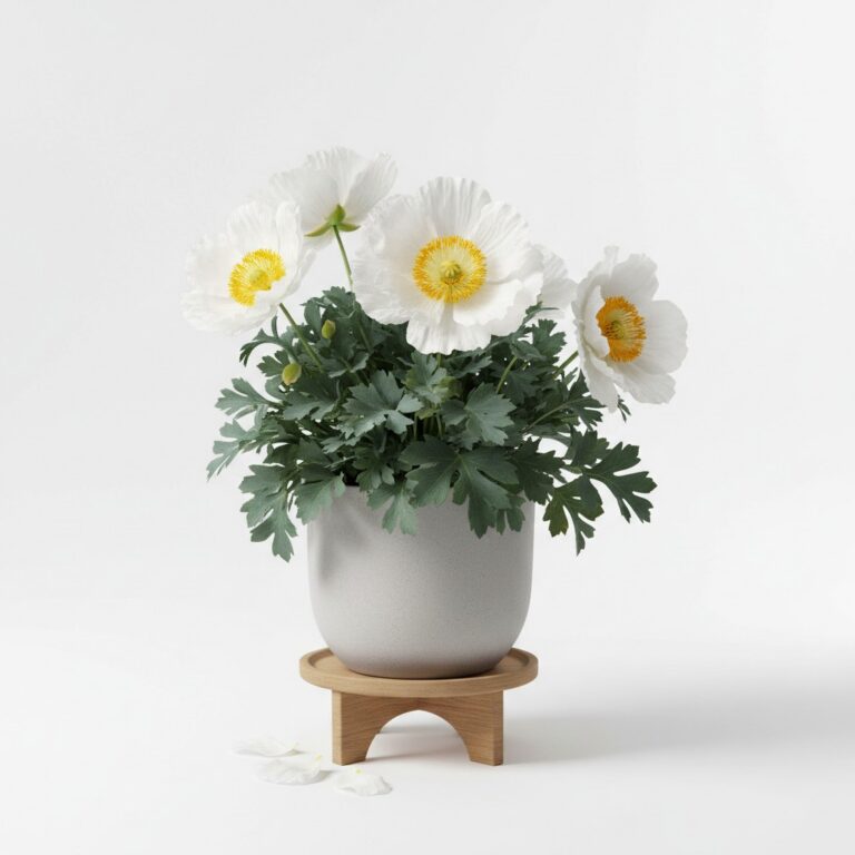 Matilija Poppy plant