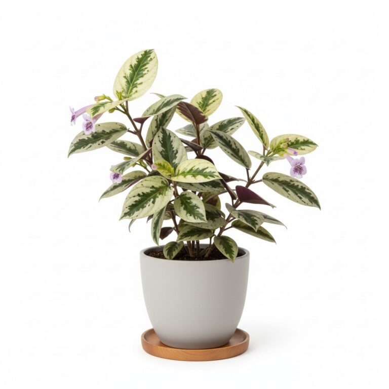 Pseuderanthemum plant